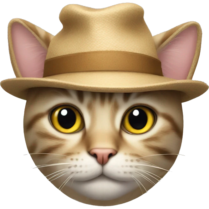 cat with hat emoji