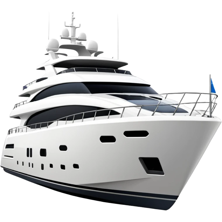 make a 70ft yacht facing to the right  emoji