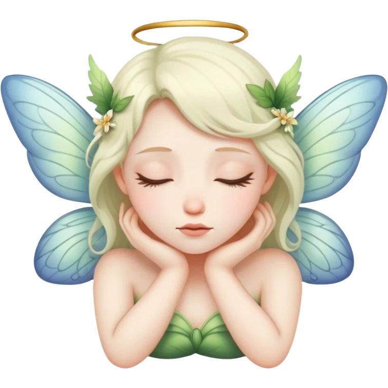 sleepy fairy emoji