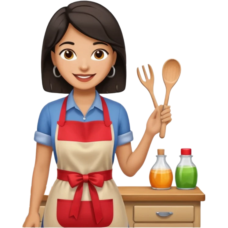 Hispanic hair dresser emoji