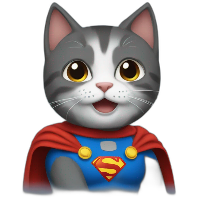 catsuperman emoji