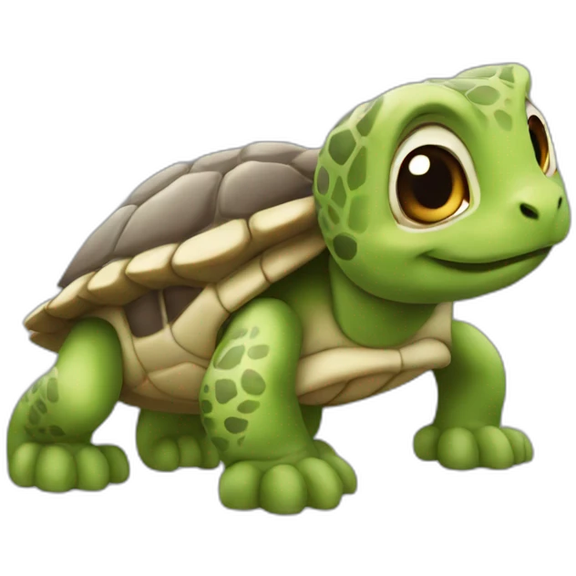 Tortue léopard emoji