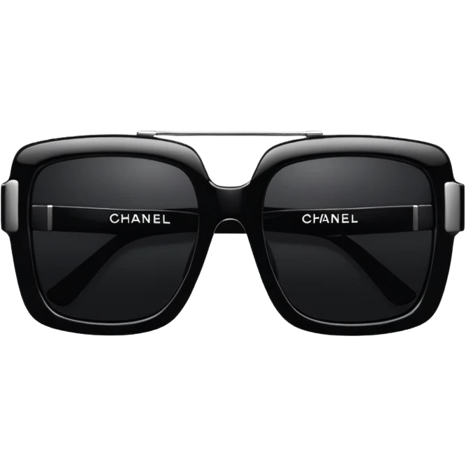 Chanel sunglasses emoji