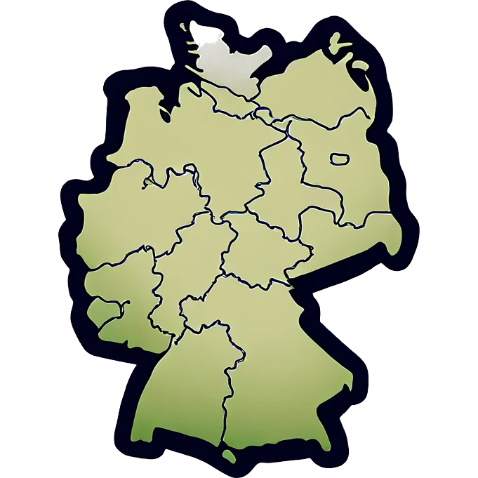 Germany map  emoji