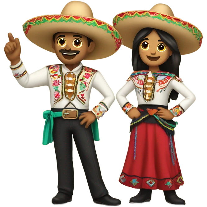 The three amigos  emoji