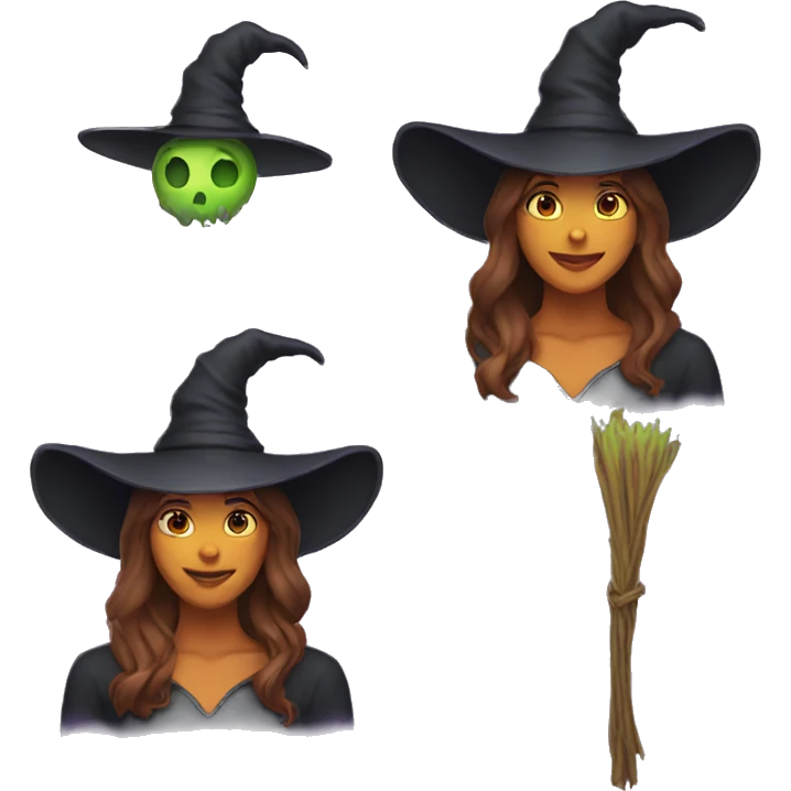 witch the same emoji