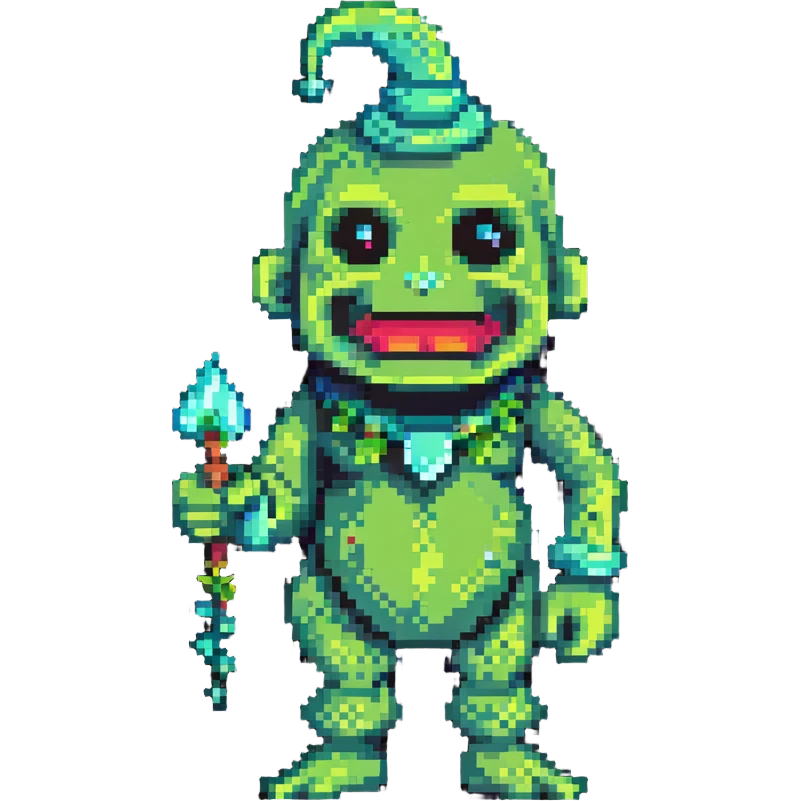 green genie emoji