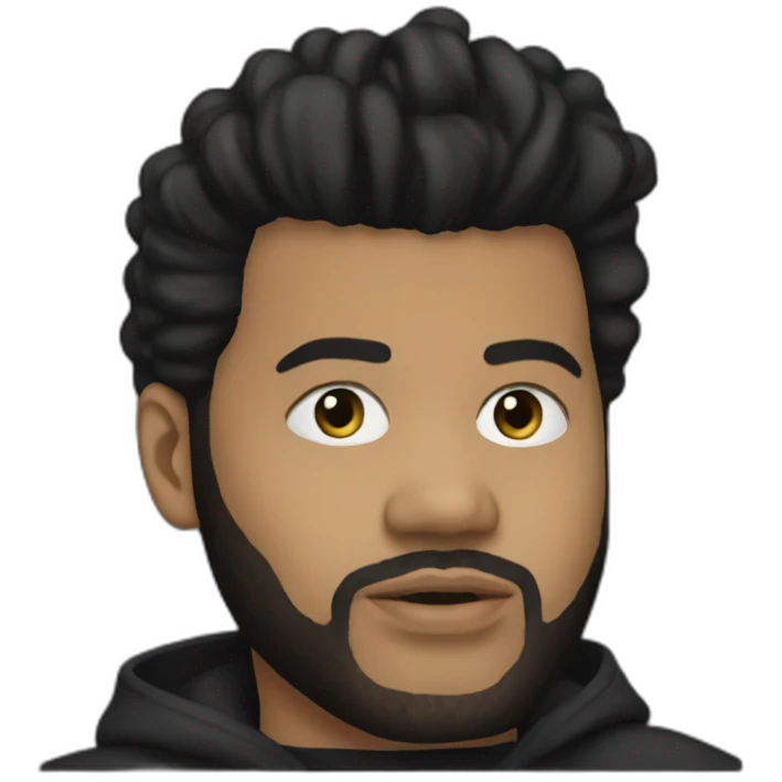 The weeknd emoji