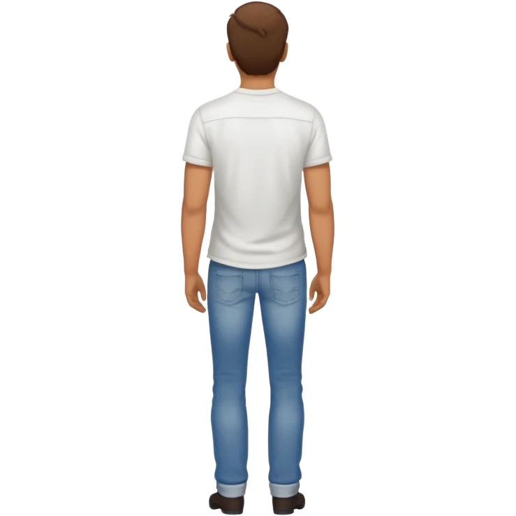 🧍 but his back is facing us emoji