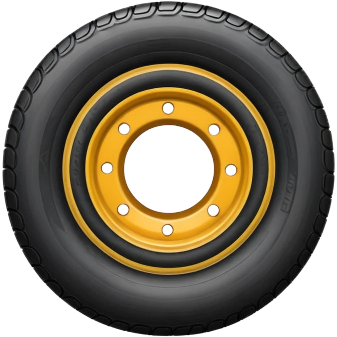 make the tire farther away emoji