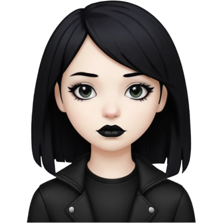 Cute girly and emo emoji