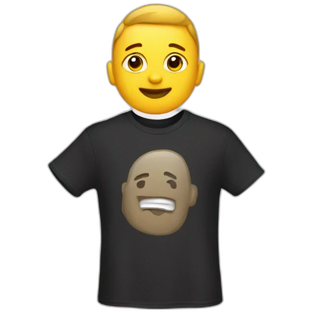 t-shirt emoji