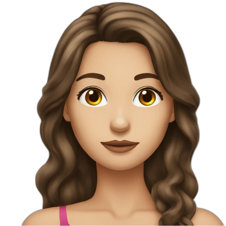 my-beautiful-brunette,-hazel-eyes,-with-beautiful-hair, -sign-says-no emoji