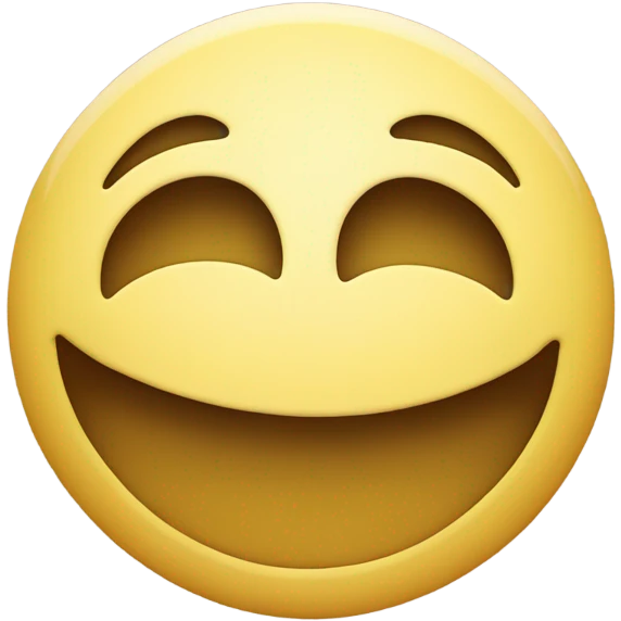 Smiley face puckering up emoji