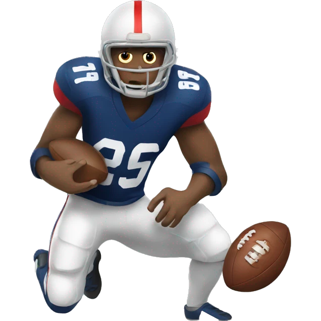 American football player emoji