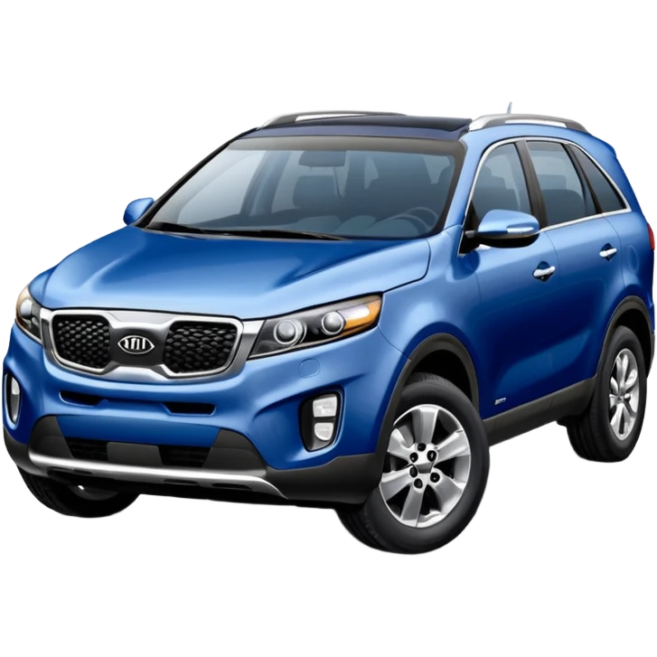 KIA Sorento 2002 год синий цвет emoji