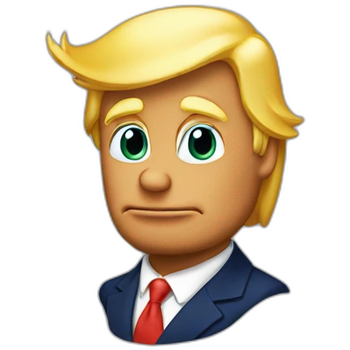 donald trump donald duck emoji