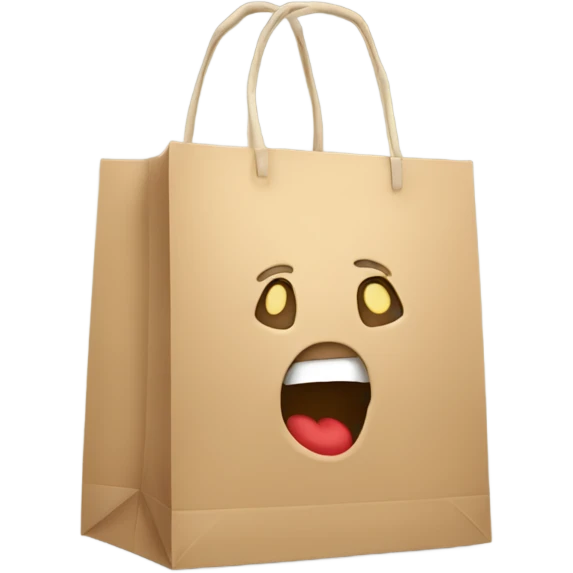 shopping bag emoji