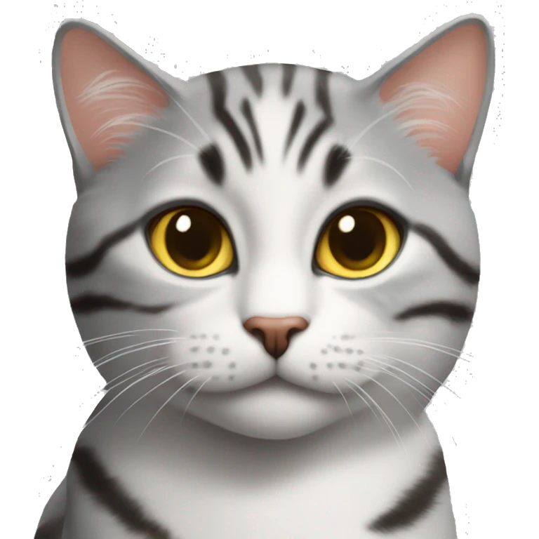 Шотландская кошка emoji
