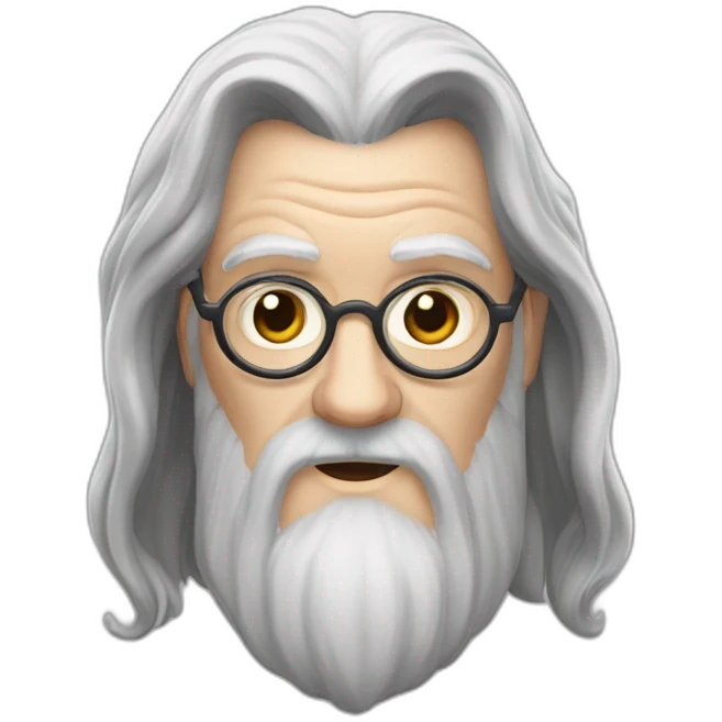 Harry Potter Professor Dumbledore emoji