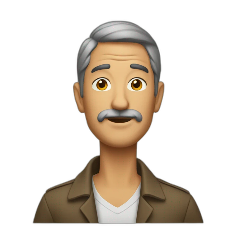 Señor enojado  emoji