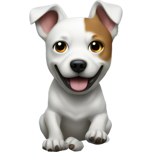 dog destroying a city with laser beams emoji