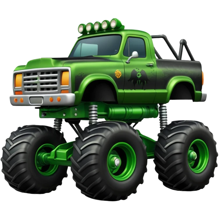 Grave Digger best view  emoji