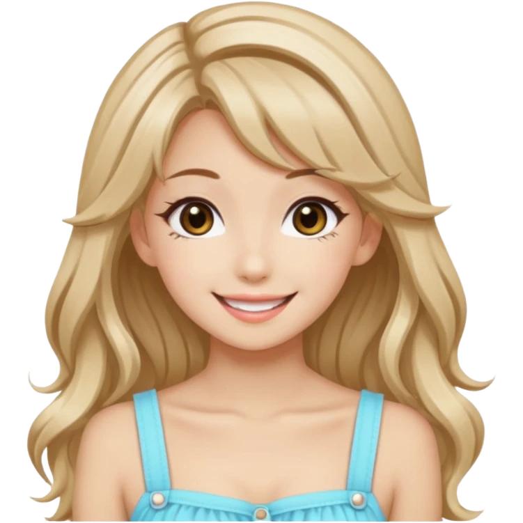 Aesthetic Gyaru Summer Girl emoji