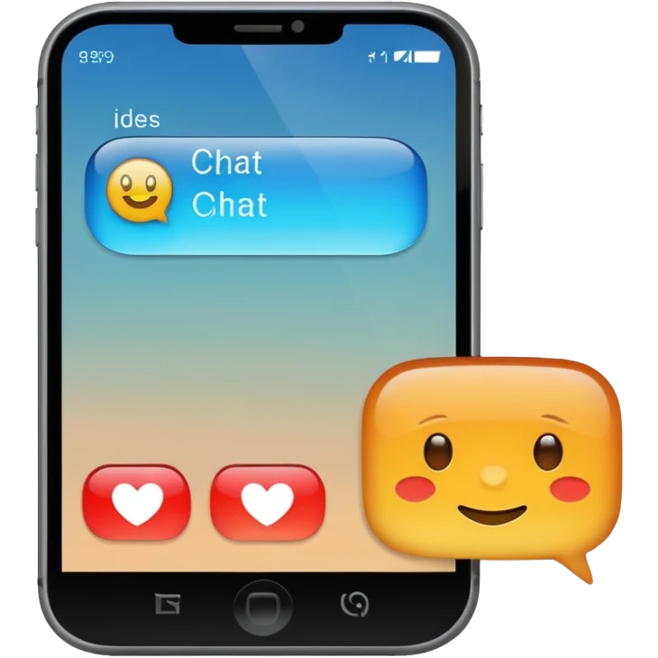 telefono chat  emoji