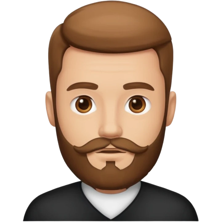 different beard emoji