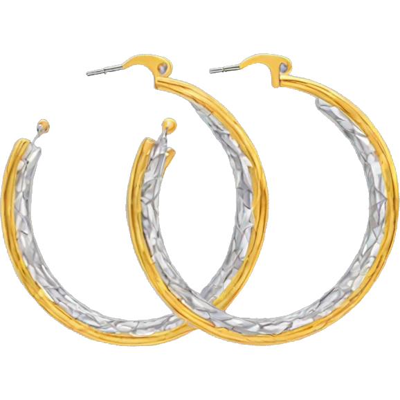 Good hoop earrings emoji