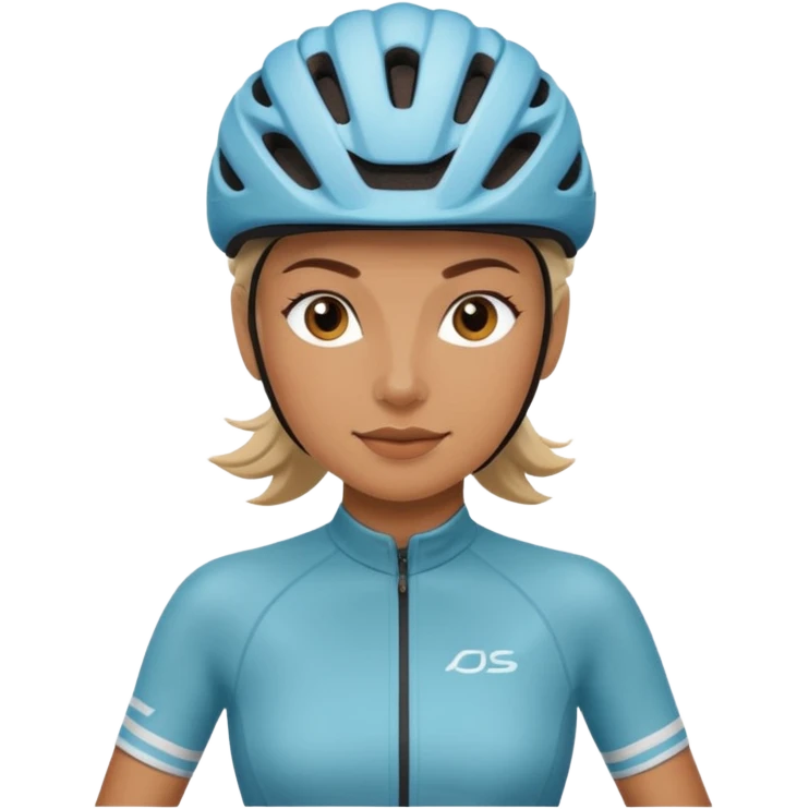 cyclist woman emoji