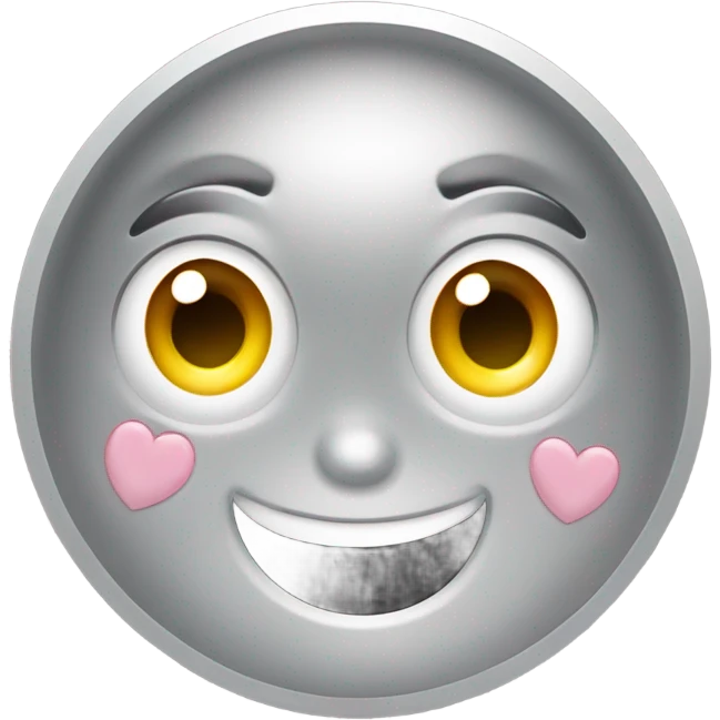 Cute coin emoji
