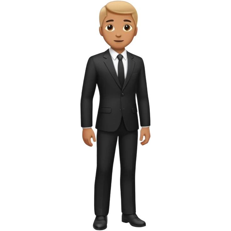 businessman full body emoji