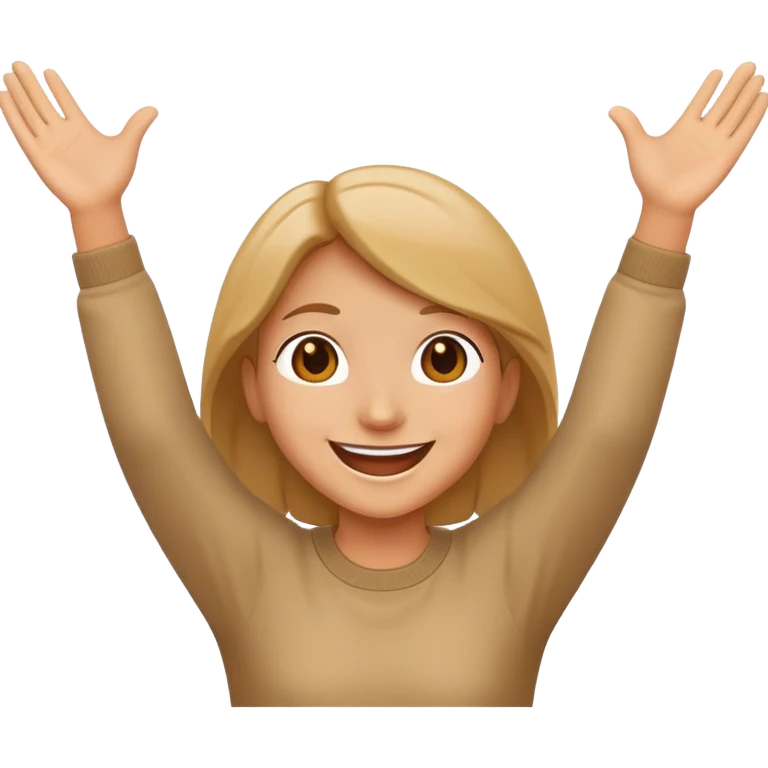 smiling face with open arms emoji
