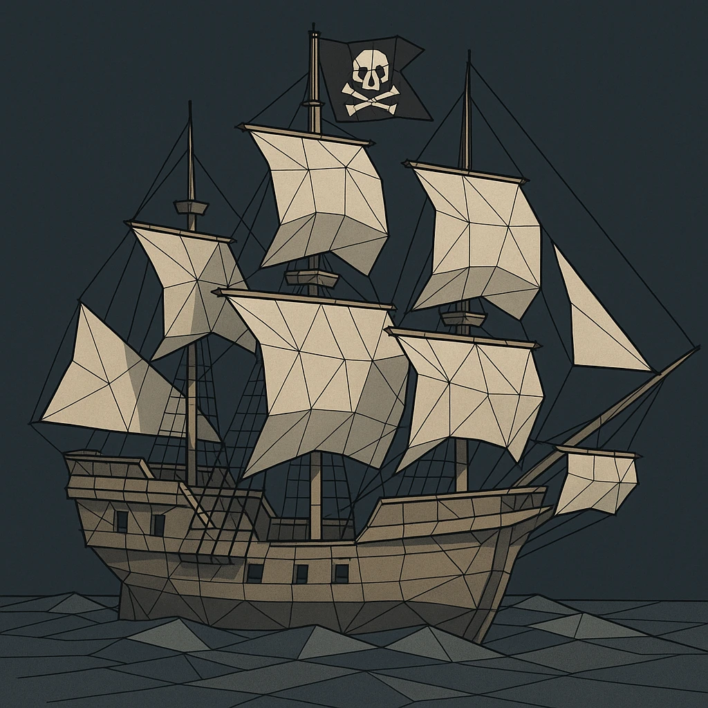 pirate ship emoji