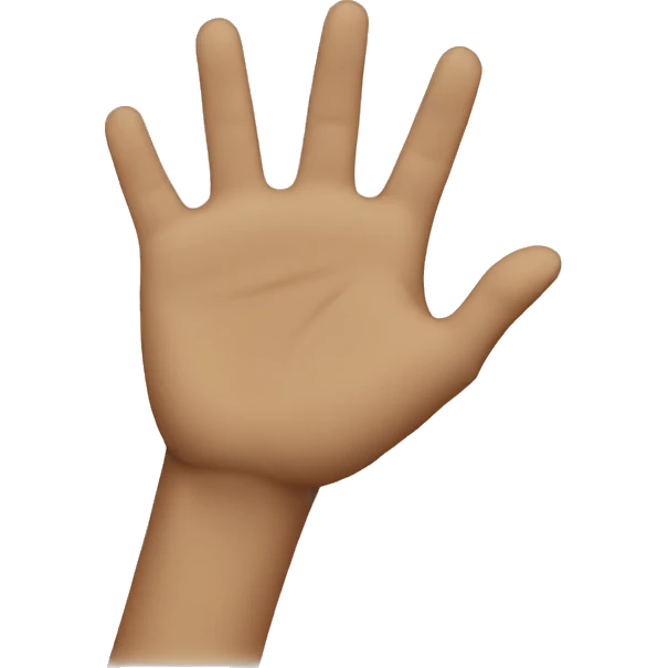 hand showing something emoji