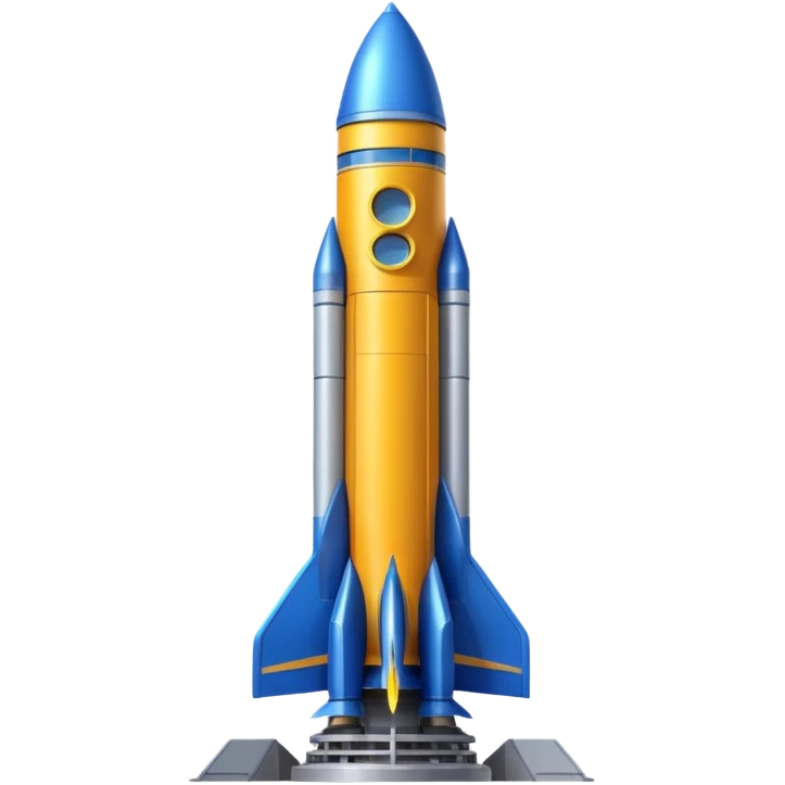 rocket on a cosmodrome emoji