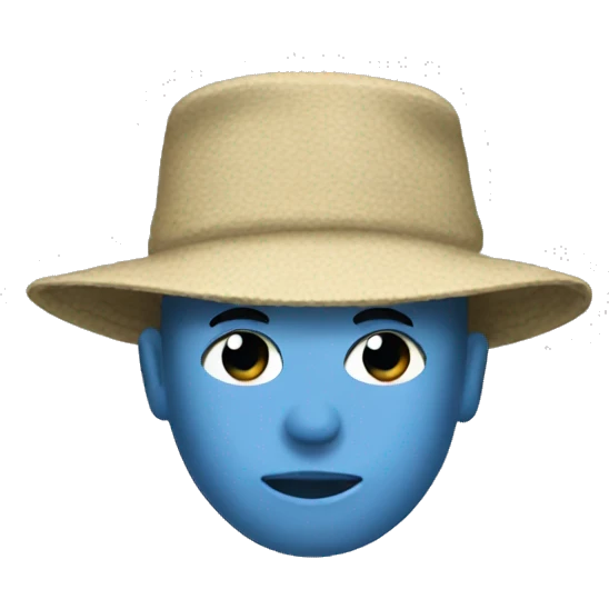 bucket hat emoji