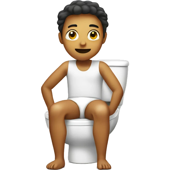 person on toilet emoji