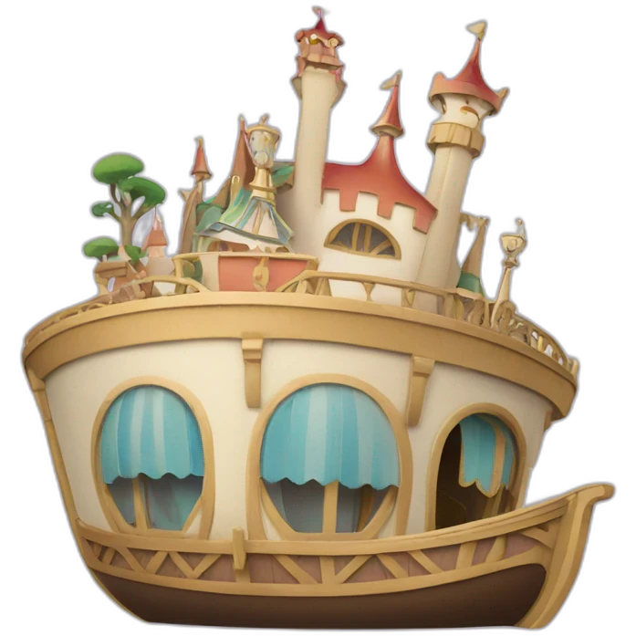 It’s a small world ride emoji
