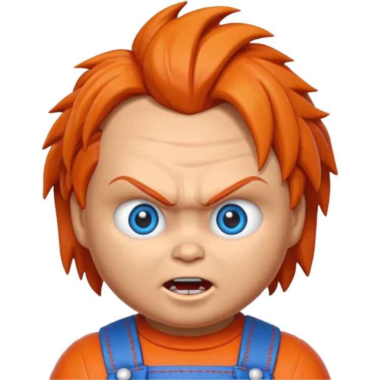 Un emojin de chuky emoji