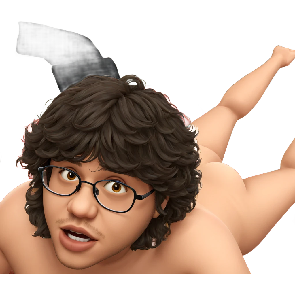 realistic nude girl indoors emoji