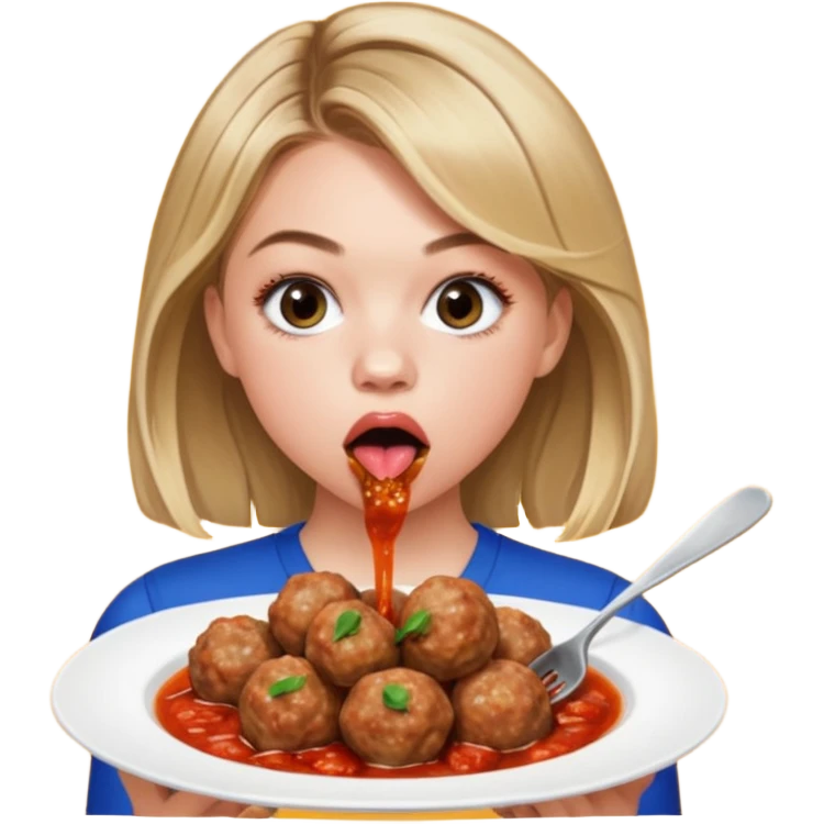 Sydney Sweeney licking Kevin harts meatballs emoji