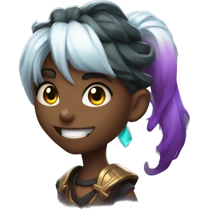 jinx from league of legends arcane emoji