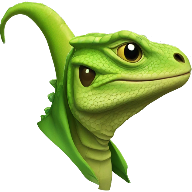 Humaniod Lizard emoji