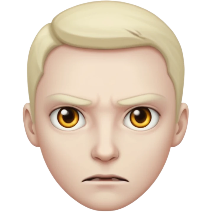 Menacing look emoji
