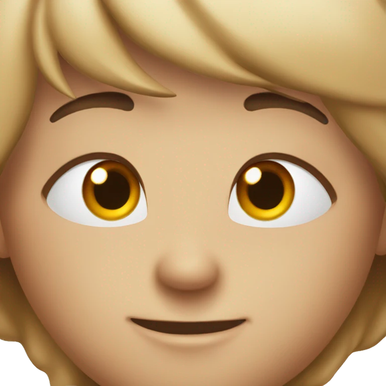 Shiny-with-happiness-brown-eyes emoji