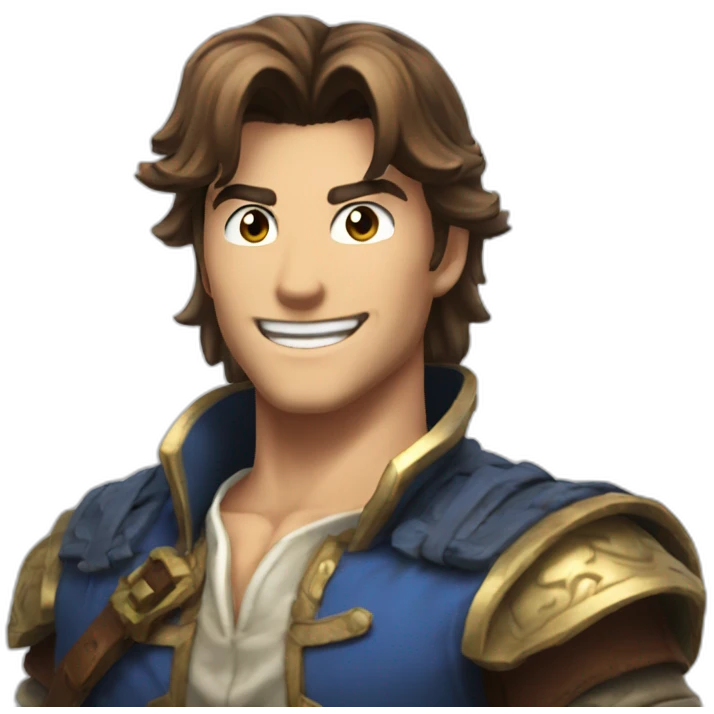 Richter Belmont smiling emoji