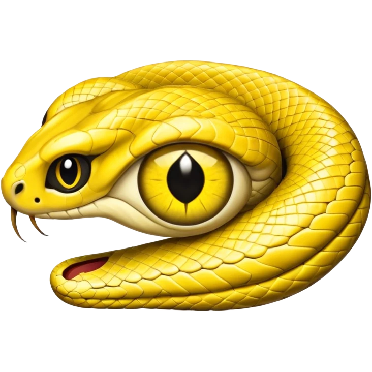 eye of a snake emoji